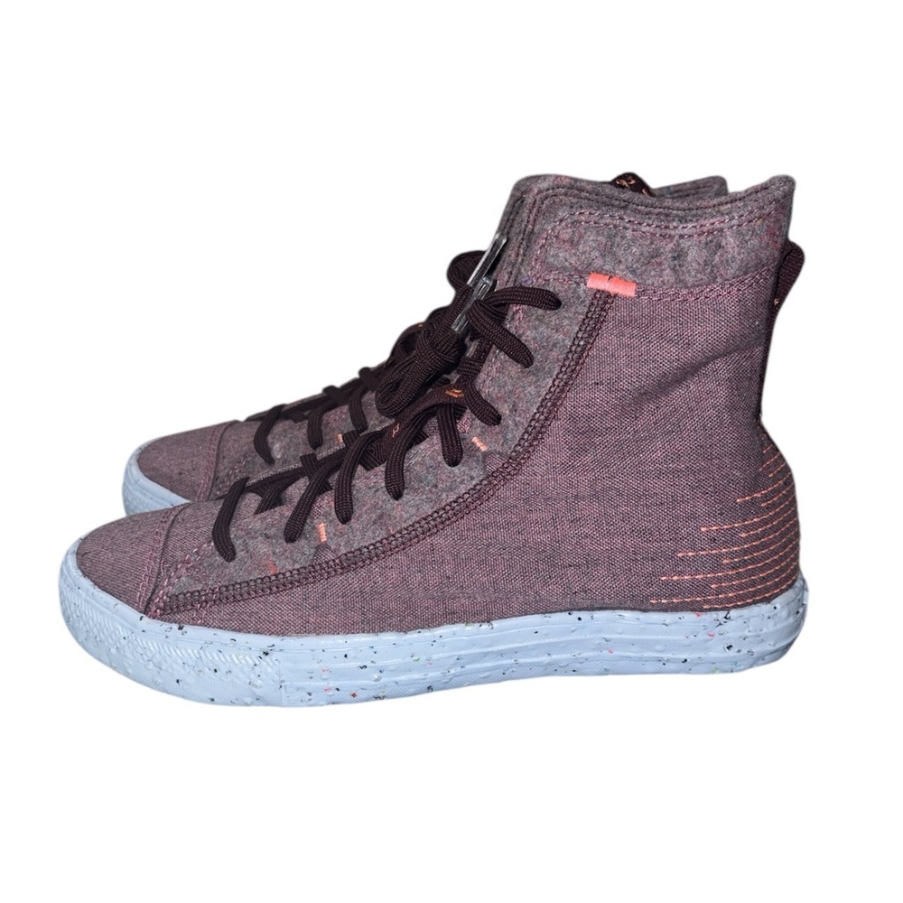 NWB Converse Chunk Taylor AS Crater Hi Red/Burgundy Sneakers Women 9.5 Men’s 7.5 - Picture 4 of 10